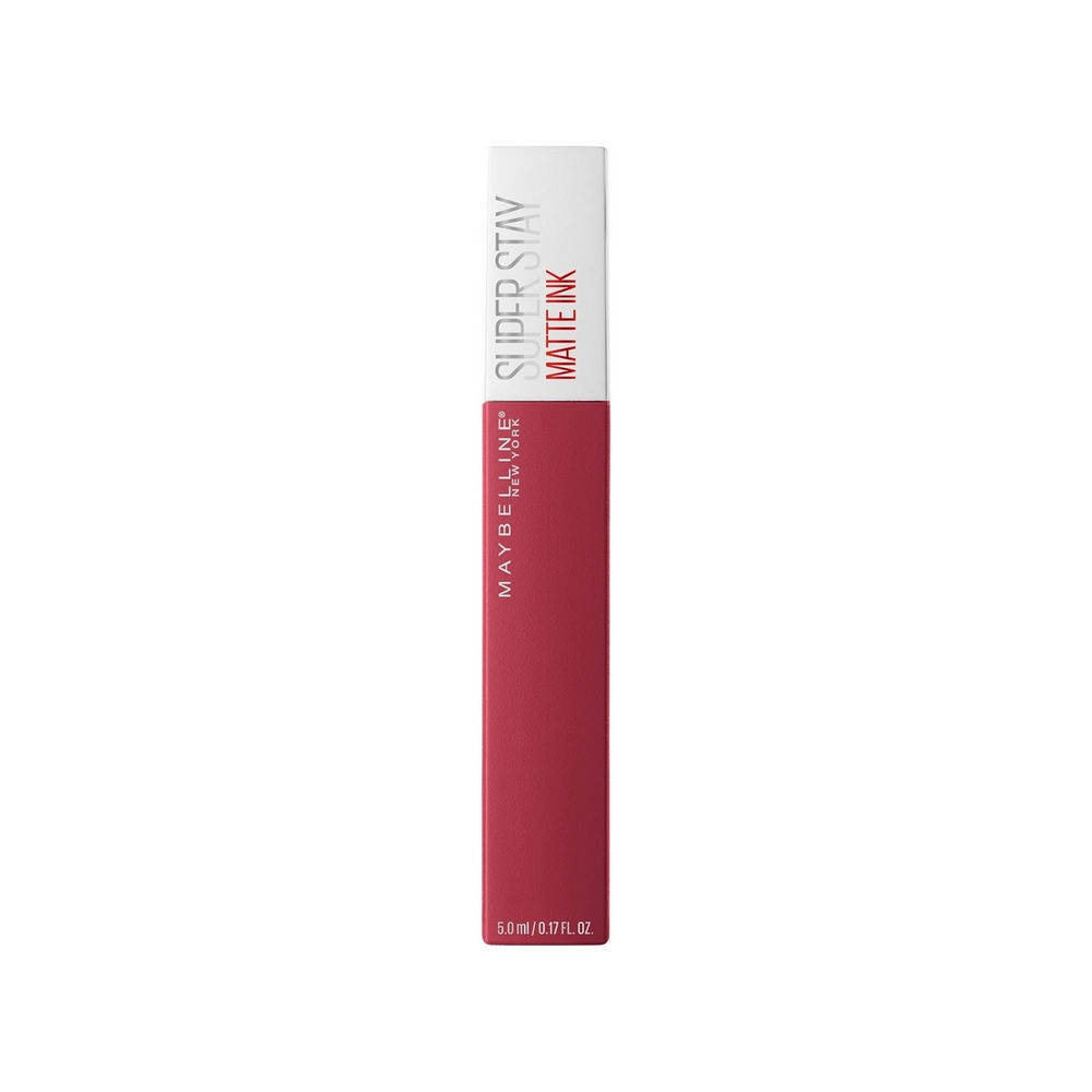 Жидкая матовая помада для губ Maybelline New York Super Stay Matte Ink 80 Властитель 5мл. Фото 1.