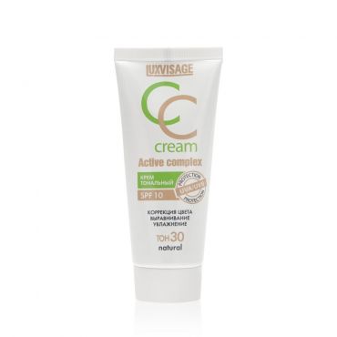 CC крем для лица Luxvisage Active Complex SPF10 , 30 , 35г.