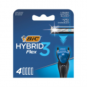 Сменные кассеты Bic Flex 3 Hybrid 4шт.