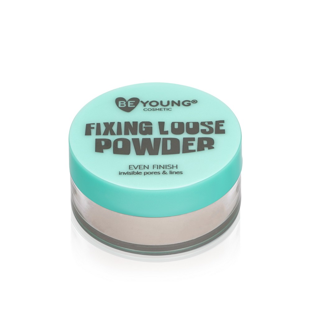 Пудра для лица BeYoung Fixing Loose Powder 2 Бежевый 8г. Фото 2.