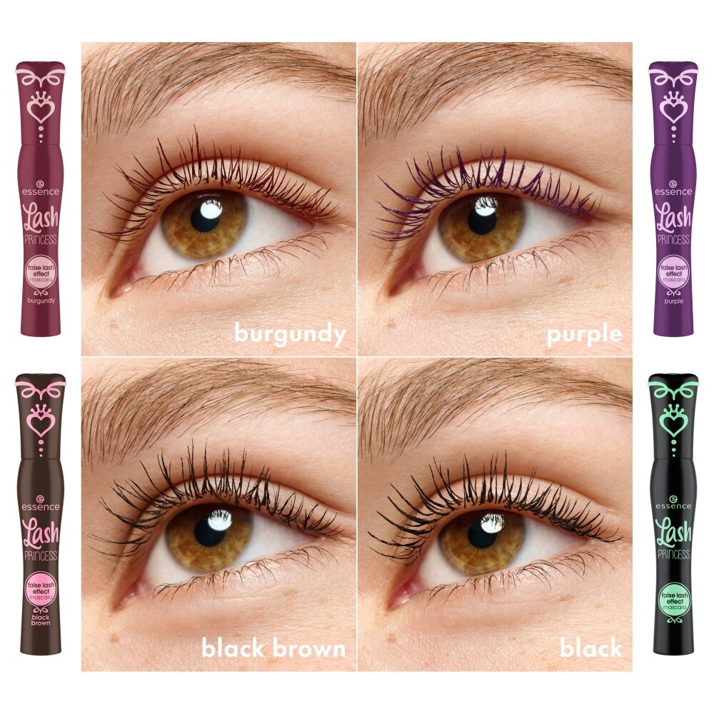 Тушь для ресниц Essence Lash Princess false lash effect Burgundy 12мл. Фото 6.