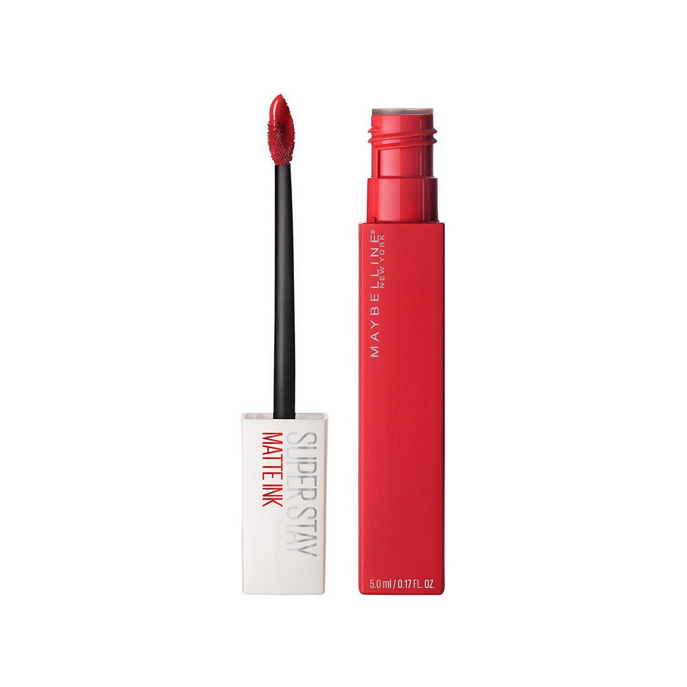 Жидкая матовая помада для губ Maybelline New York Super Stay Matte Ink 20 Пионер 5мл. Фото 2.