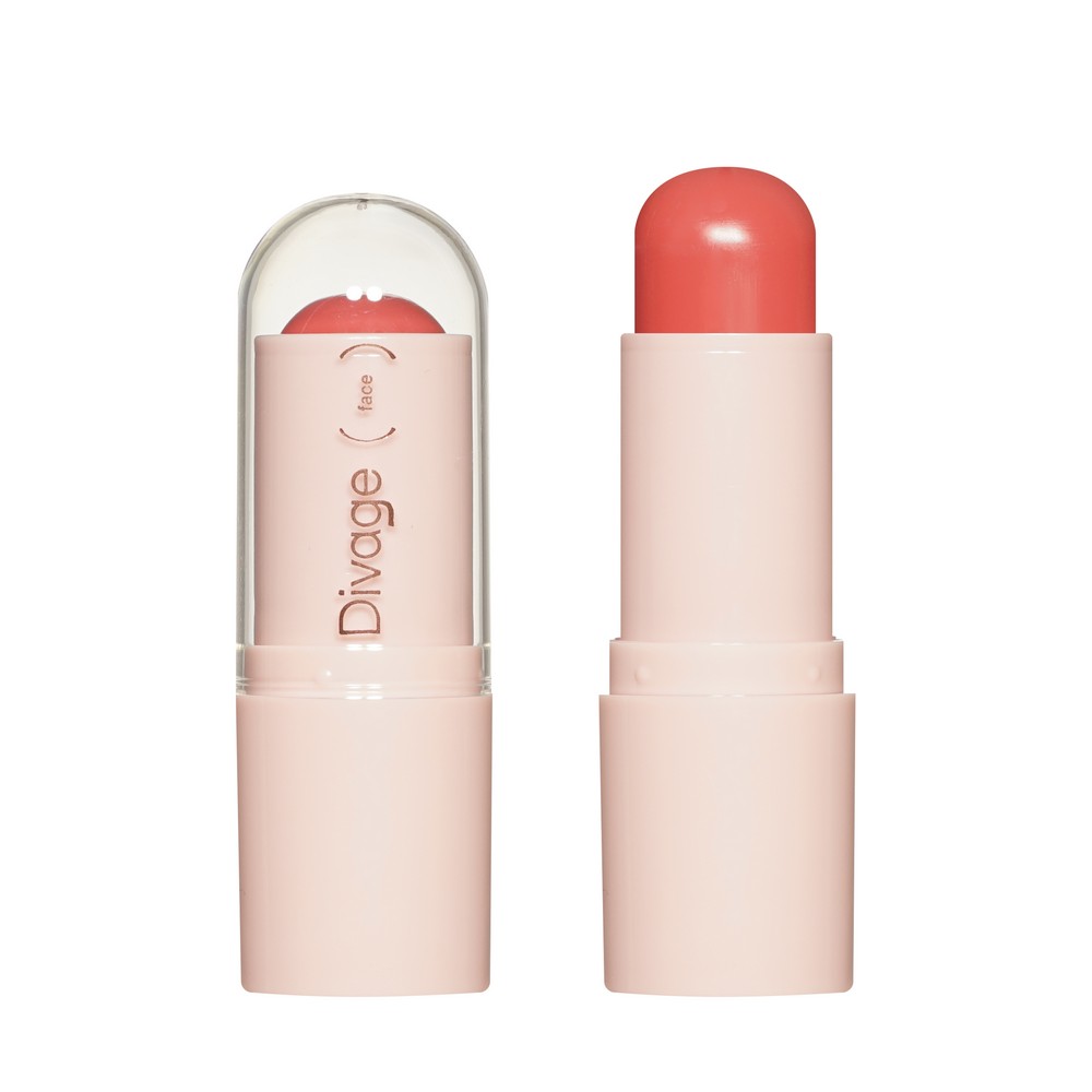 Кремовые румяна для лица Divage Blush Stick 02 5,5г. Фото 1.