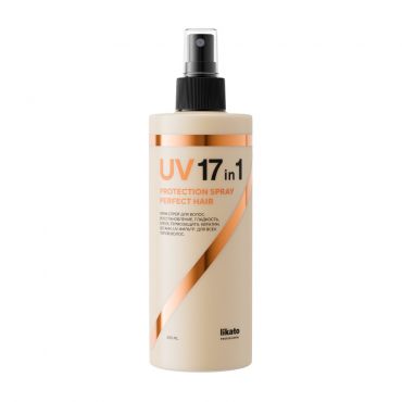 Крем - спрей для волос Likato Professional UV 17 in 1 Protection Spray Perfect Hair 250мл.