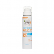 Солнцезащитный спрей для лица Garnier Ambre Solaire Супер UV SPF 50 75мл.