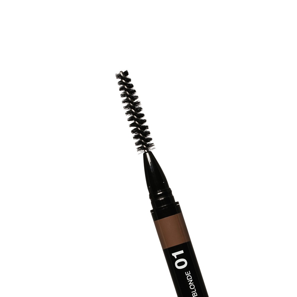 Ультратонкий фломастер для бровей Relouis Micro eyebrow marker 01 0,3мл. Фото 6.