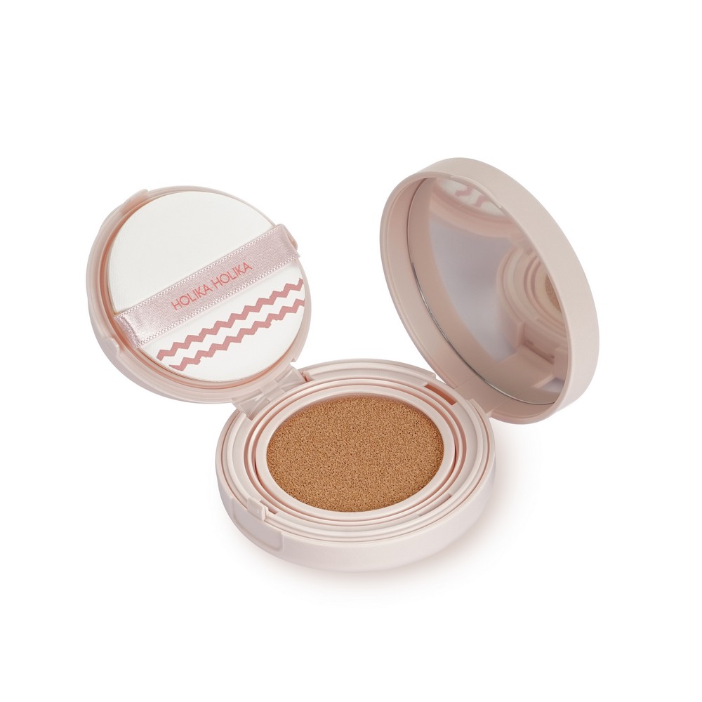 Матирующий кушон для лица Holika Holika Holi Pop Blur Lasting Cushion 03 13г. Фото 7.