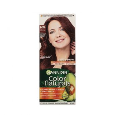 Крем - краска Garnier Color Naturals стойкая для волос 5.25 Горячий шоколад.
