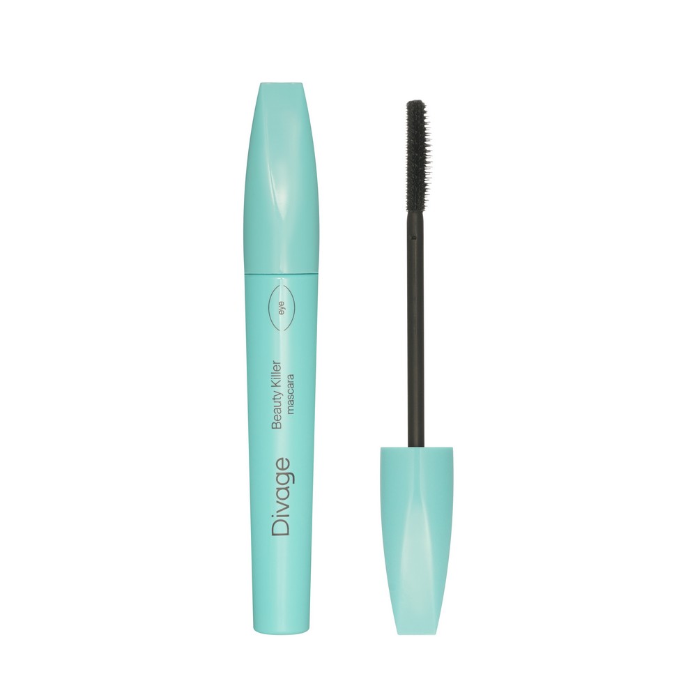 Тушь для ресниц Divage Beauty Killer 01 Черная 10мл. Фото 1.