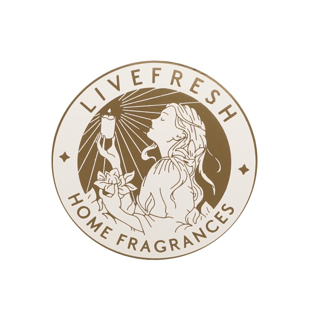 Свеча ароматическая LiveFresh Orange Neroli. Фото 4.