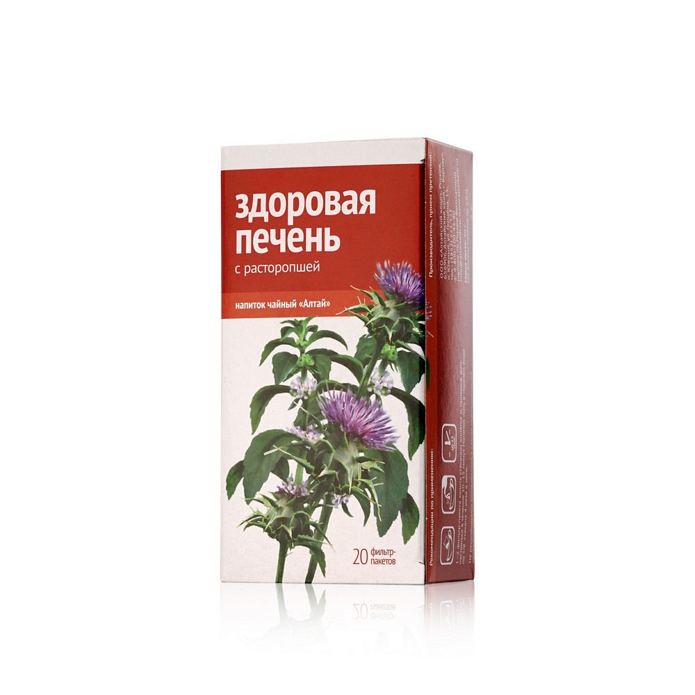 Чайный напиток Алтай " Здоровая печень " с расторопшей 30г. Фото 1.