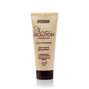 Тональный крем для лица Luxvisage Skin Evolution " Soft matte blur effect " 10 Light 35г.