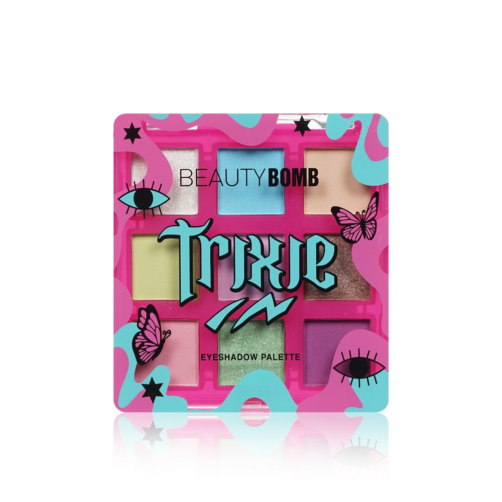 Палетка теней для век Beauty Bomb Trixie 9 оттенков 7г. Фото 1.