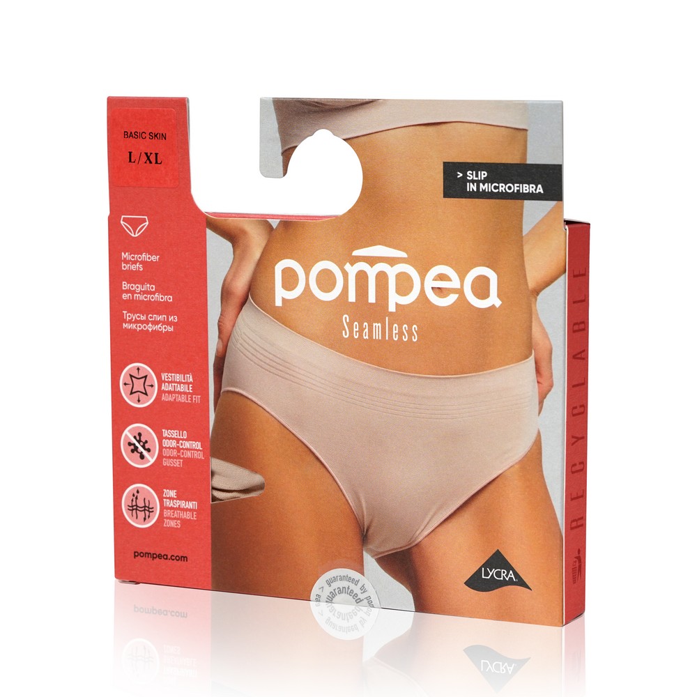 Женские трусы Pompea Seamless Slip , Skinny , L/XL. Фото 1.