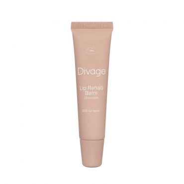 Бальзам для губ Divage Lip Rehab Balm с ароматом шоколада 15мл.