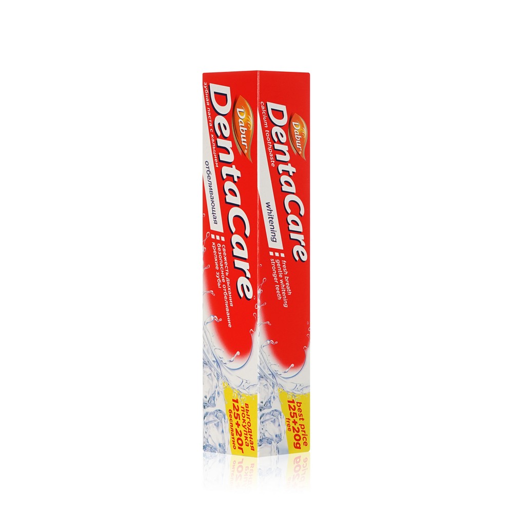 Зубная паста DentaCare " отбеливающая " 145г. Фото 3.