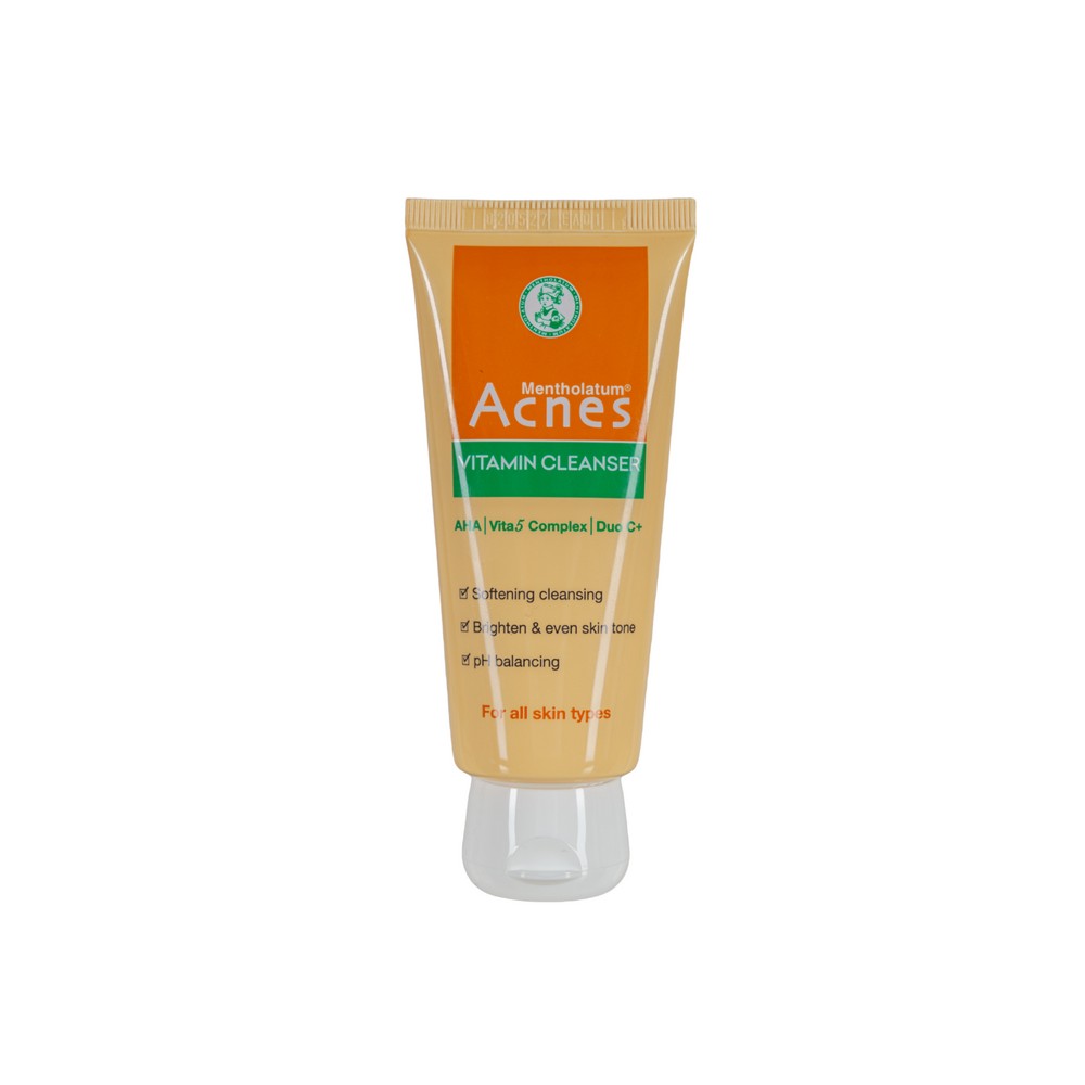 Пенка для умывания Mentholatum Acnes с витаминами 50г. Фото 1.