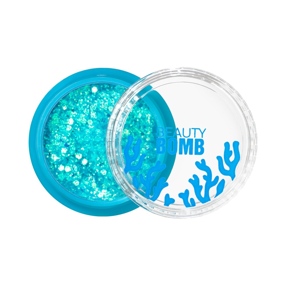 Глиттер для лица Beauty Bomb Shimmy Yarr 02 2,5г. Фото 1.