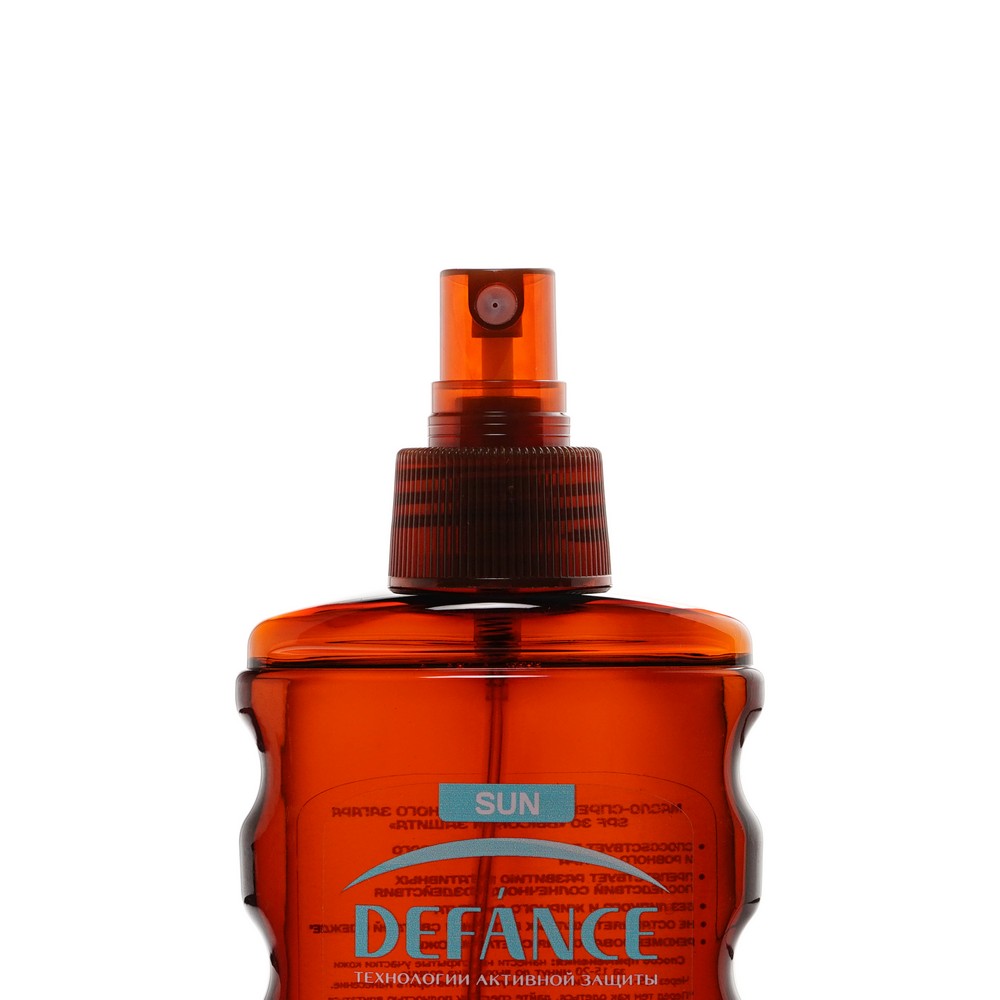 Масло для интенсивного загара Defance " Африканская аргана " SPF 10 160мл. Фото 4.