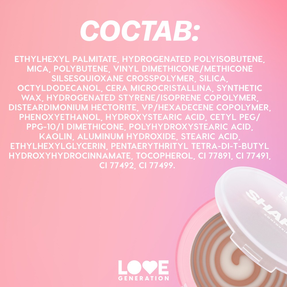 Кремовый контуринг для лица Love Generation Shape Me Up 01 2,7г. Фото 7.