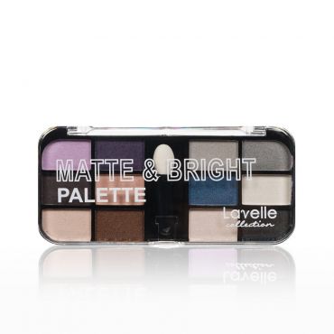 Тени для век Lavelle Matte & Bright 12 цветов 02 9г.