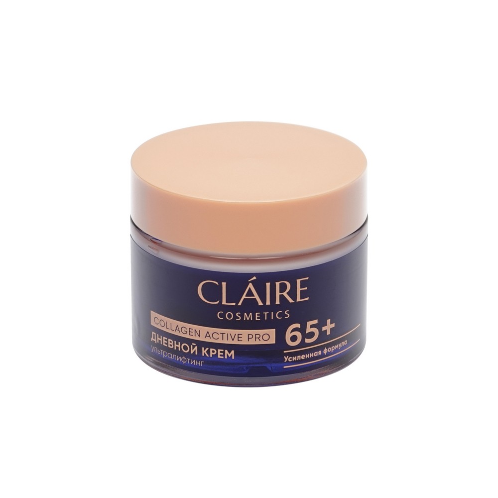 Дневной крем для лица Claire Cosmetics Collagen Active Pro 65+ 50мл. Фото 5.