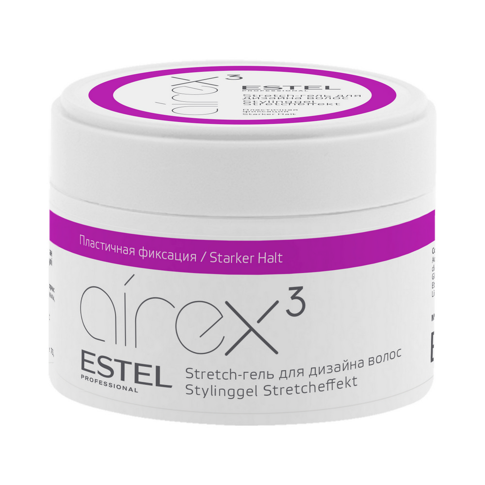 STRETCH - гель для укладки волос Estel Airex для дизайна волос 65мл. Фото 1.