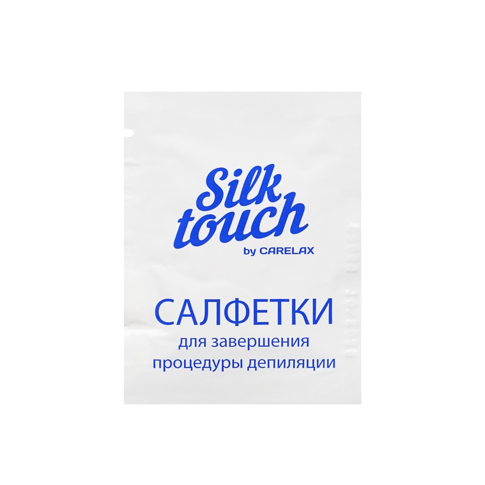 Восковые полоски для депиляции Carelax Silk Touch Gel-Wax для лица 20шт. Фото 5.