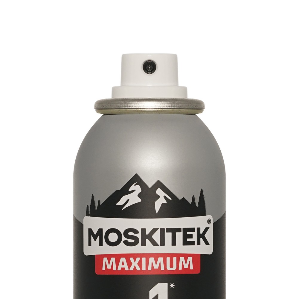 Спрей от всех "кровососущих" и клещей Moskitek Maximum Экстра защита Дэта 50% 150мл. Фото 3.