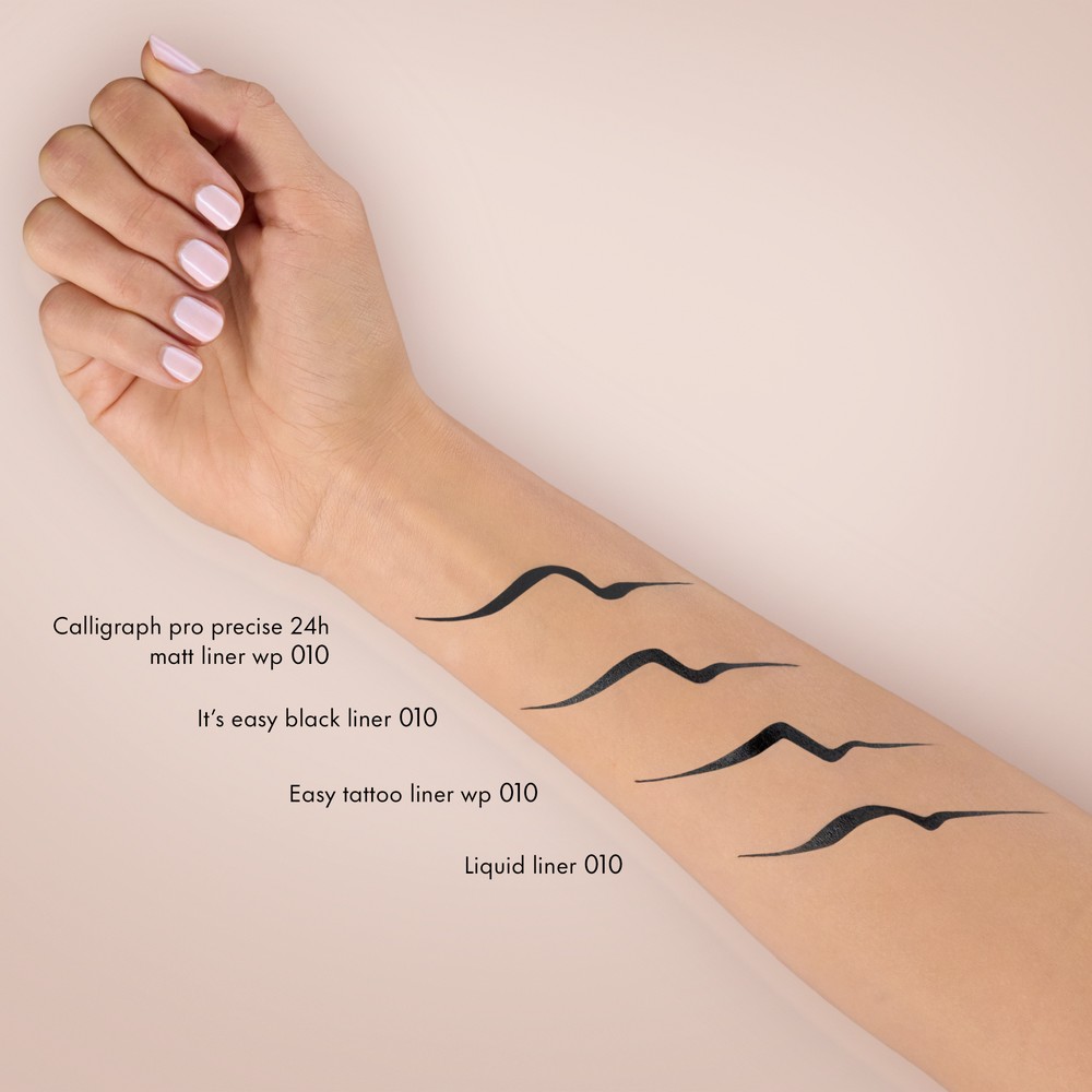 Водостойкая подводка - фломастер для век Catrice It's Easy Tattoo liner 010 1,1мл. Фото 7.