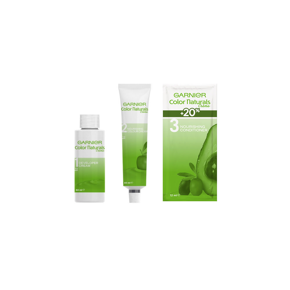 Крем - краска Garnier Color Naturals стойкая для волос 4.15 Морозный каштан. Фото 4.
