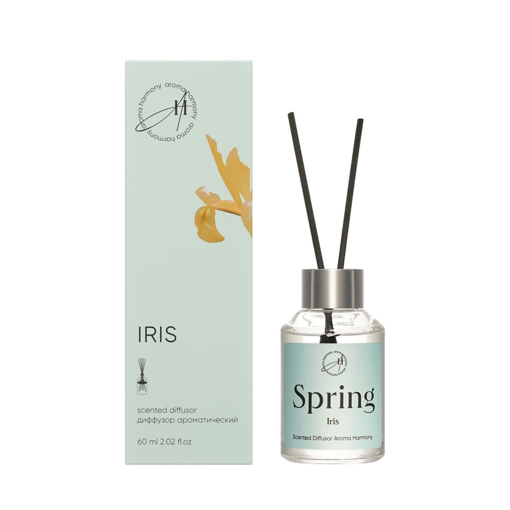 Ароматический диффузор Aroma Harmony Iris 60мл. Фото 1.