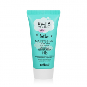 Основа под макияж Bielita Young Skin " Мгновенная ровность кожи HD " матирующая , 30мл.