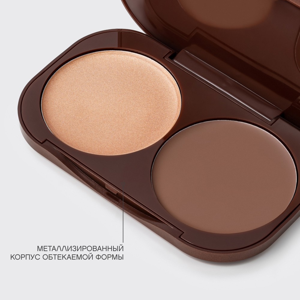 Палетка для контуринга лица Vivienne Sabo Riviera du Soleil 01 5,3г. Фото 10.