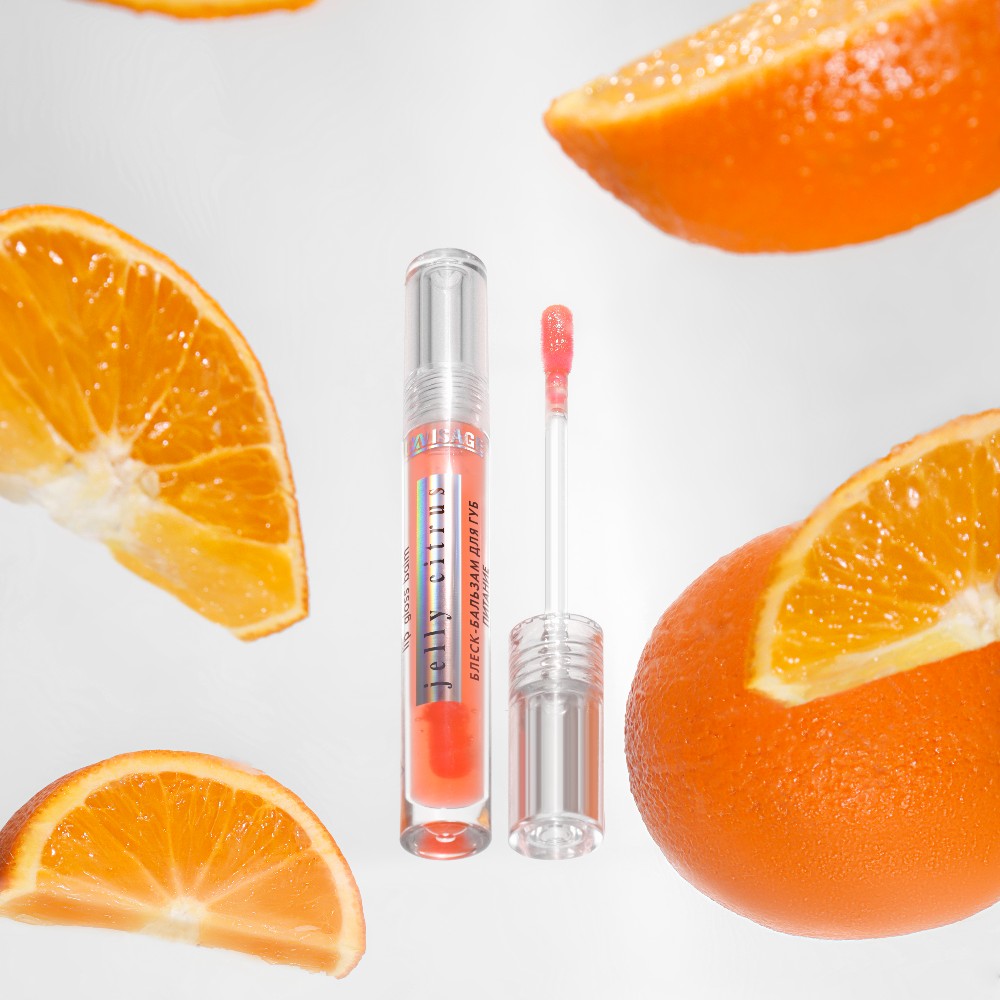 Блеск - бальзам для губ Luxvisage Jelly Citrus " питание " 2,9г. Фото 7.