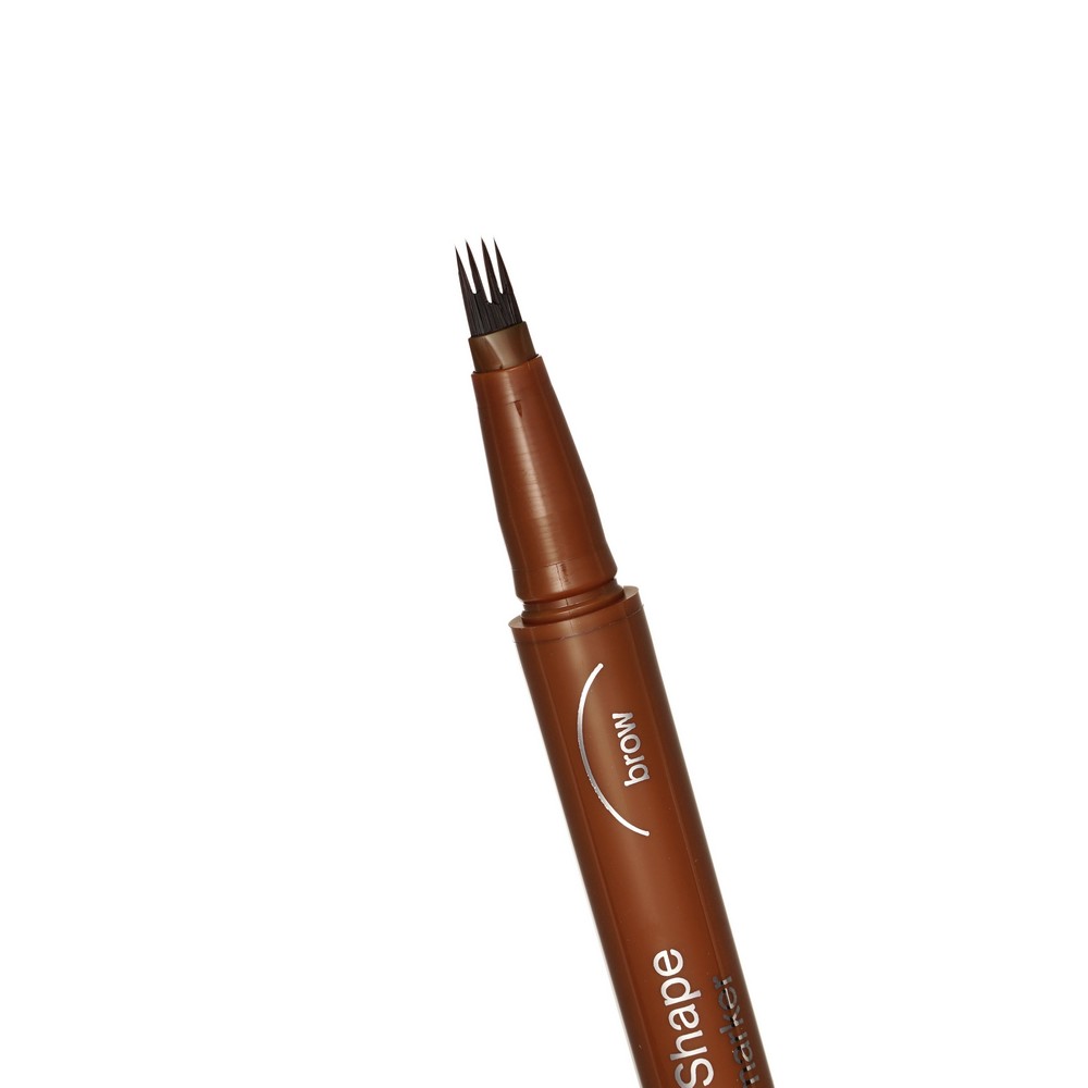 Маркер для бровей с ворсовым аппликатором Divage Perfect Shape 03 0,5мл. Фото 5.