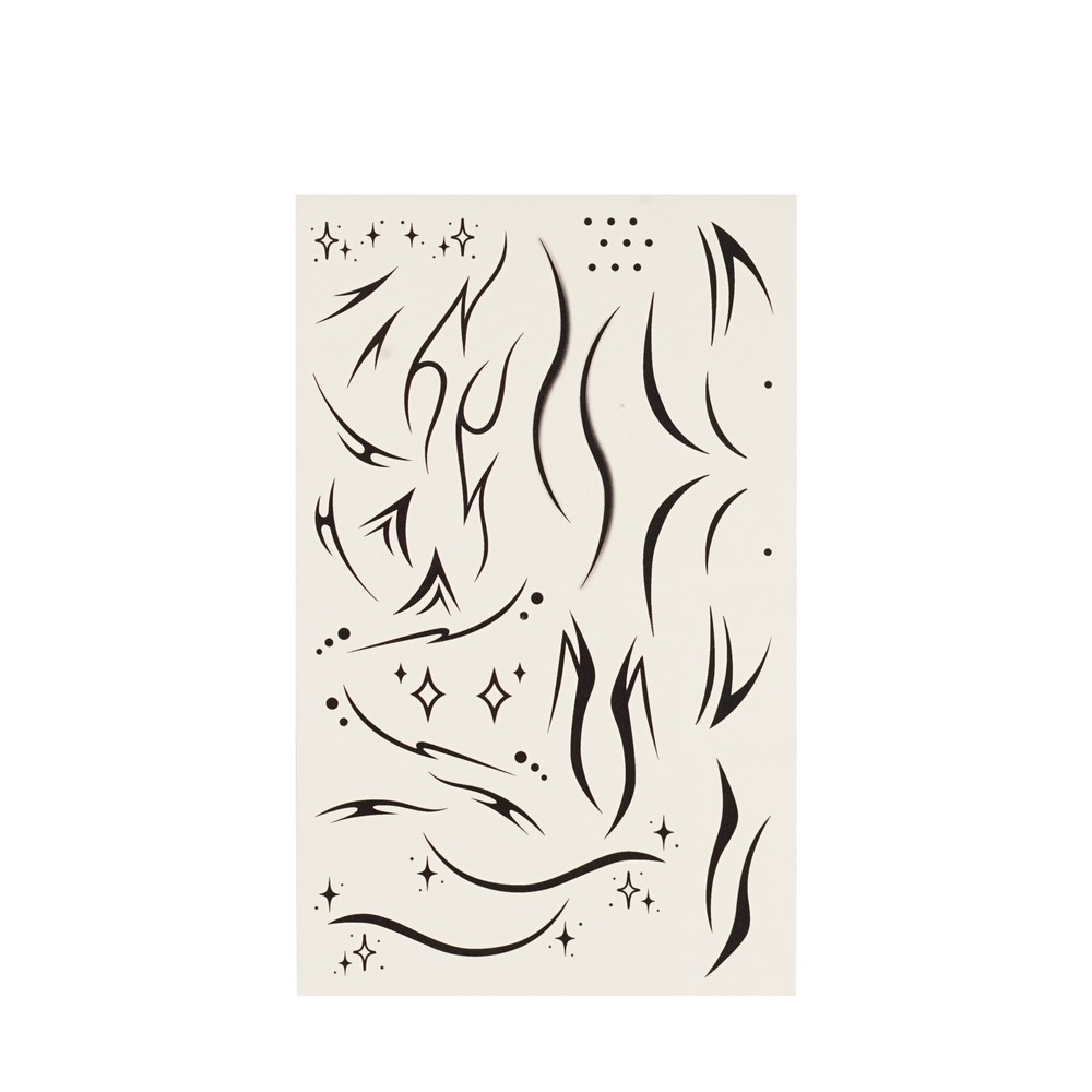 Переводные майкап тату Miamitats Cat energy. Фото 3.