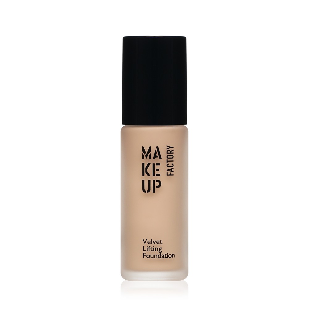 Тональный крем для лица с эффектом лифтинга Make Up Factory Velvet Lifting Foundation 09 Light beige 30мл. Фото 2.