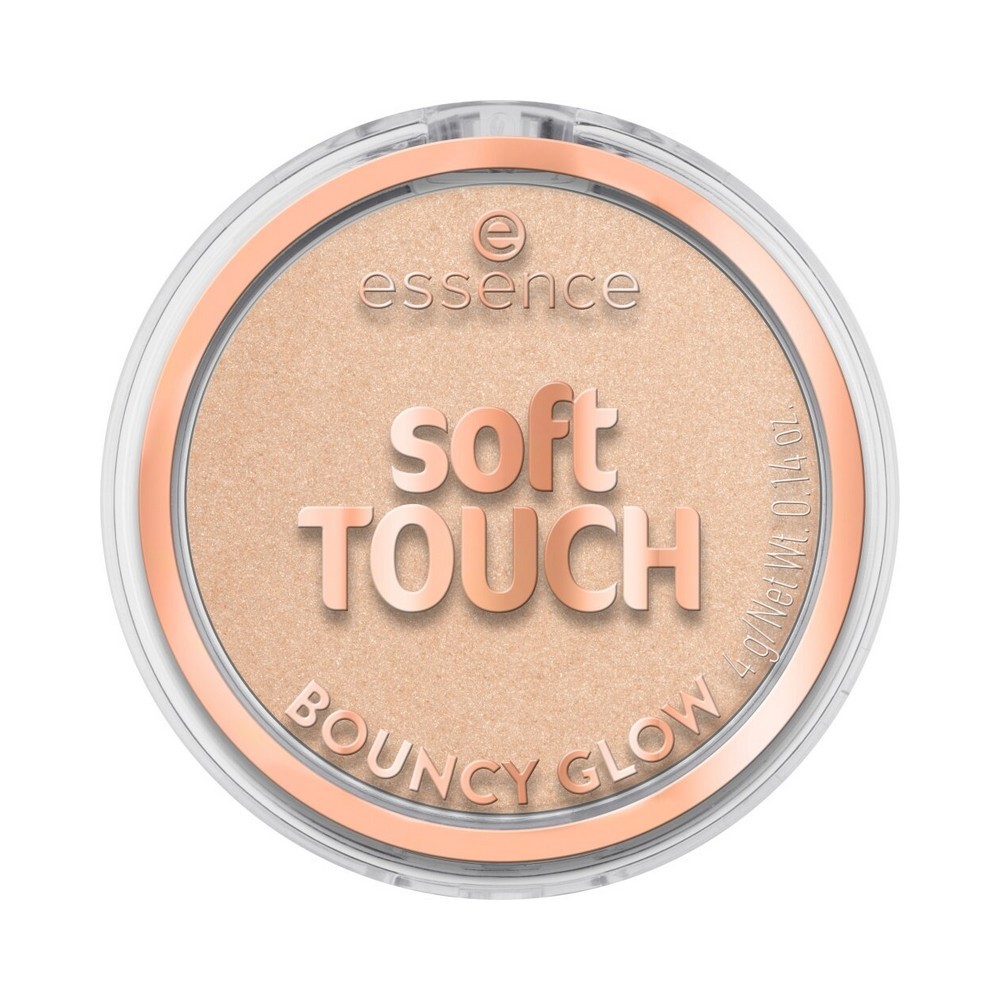Хайлайтер для лица Essence Soft touch bouncy glow 10 4г. Фото 1.