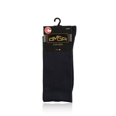 Мужские носки Omsa Classic трикотажные , 204 , Blu , р.45-47.