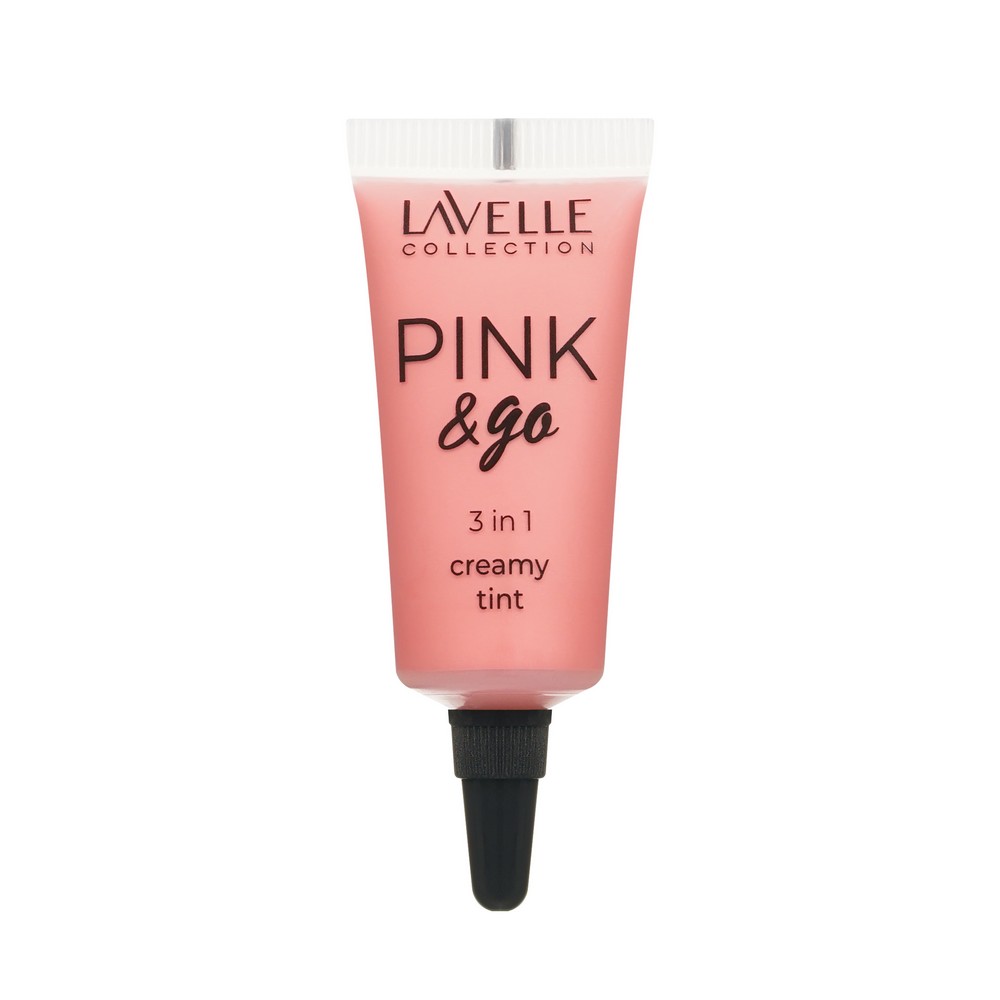 Кремовый тинт для лица и губ Lavelle Pink & Go 3 in 1 03 7мл. Фото 2.