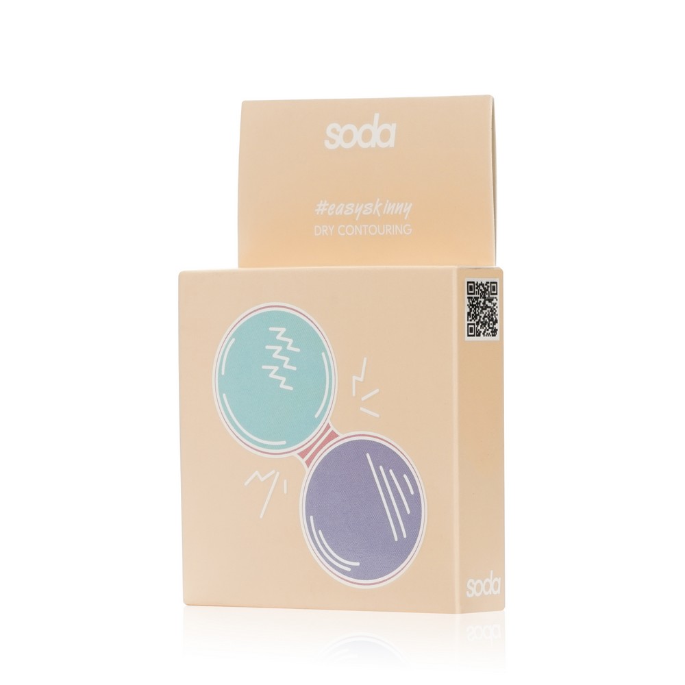 Пудра для контуринга лица Soda Dry Contouring #easyskinny 102 , 8,5г. Фото 3.