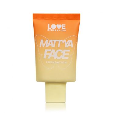 Тональный крем для лица с экстрактом матчи Love Generation Matt'ya Face 04 30мл.