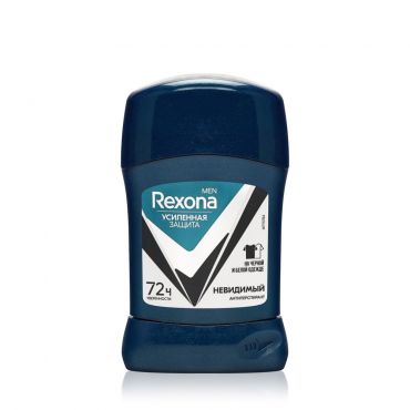 Мужской дезодорант - антиперспирант Rexona Men Невидимый на черном и белом 50мл.