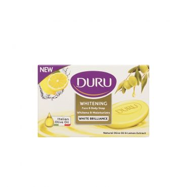 Мыло туалетное для лица и тела Duru Natural Olive White Brilliance 140г.