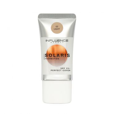 Тональный крем для лица Influence Beauty Solaris SPF 25 02 25мл.