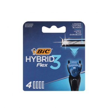 Сменные кассеты Bic Flex 3 Hybrid 4шт.