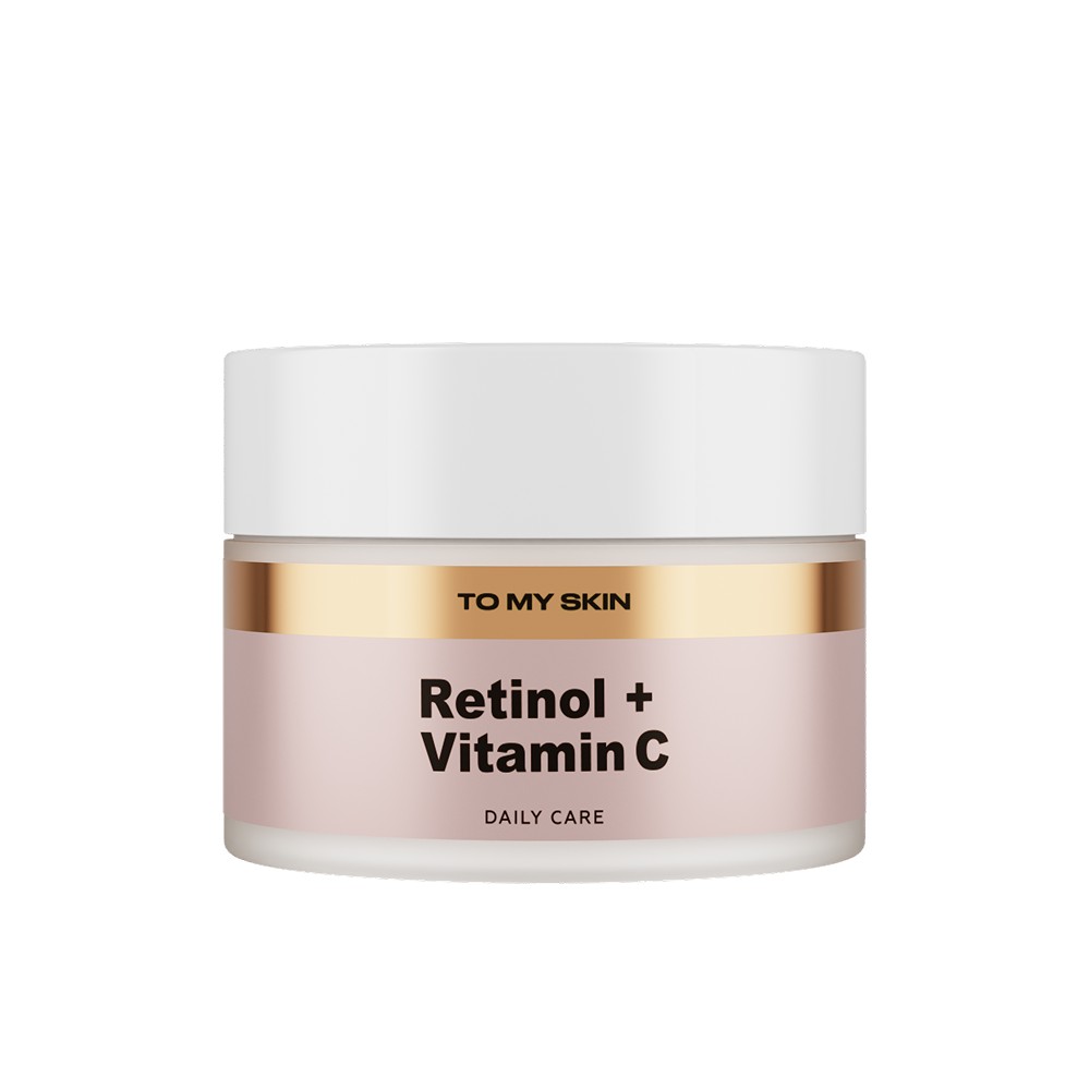 Восстанавливающий крем для лица To My Skin Retinol + Vitamin C 50мл. Фото 1.