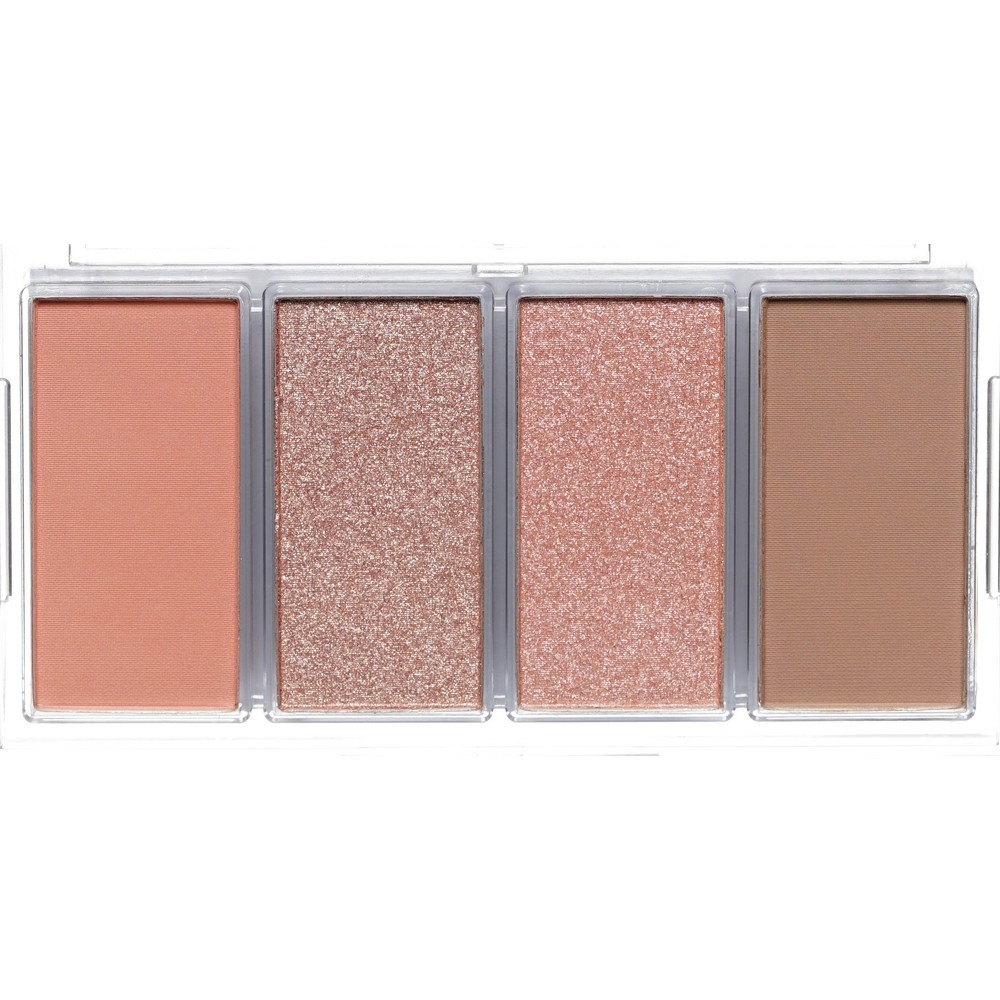 Палетка для контуринга лица Influence Beauty Silver Decagon 02 8,5г. Фото 5.