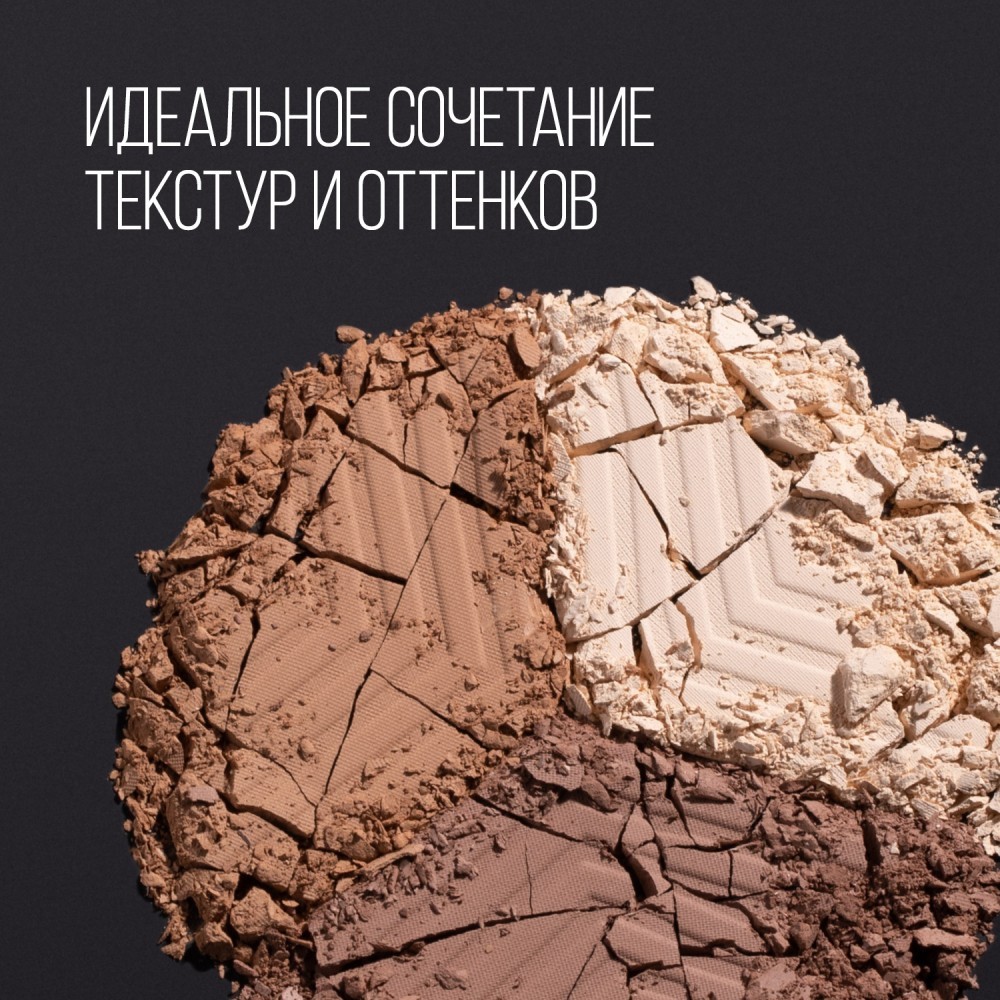 Палетка для контуринга 3 в 1 Stellary Face Sculptor 02 11,4г Вид№2